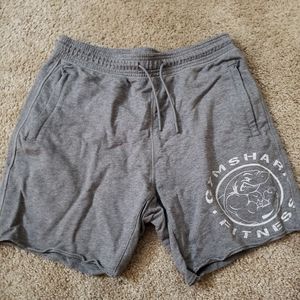 Gray gymshark shorts